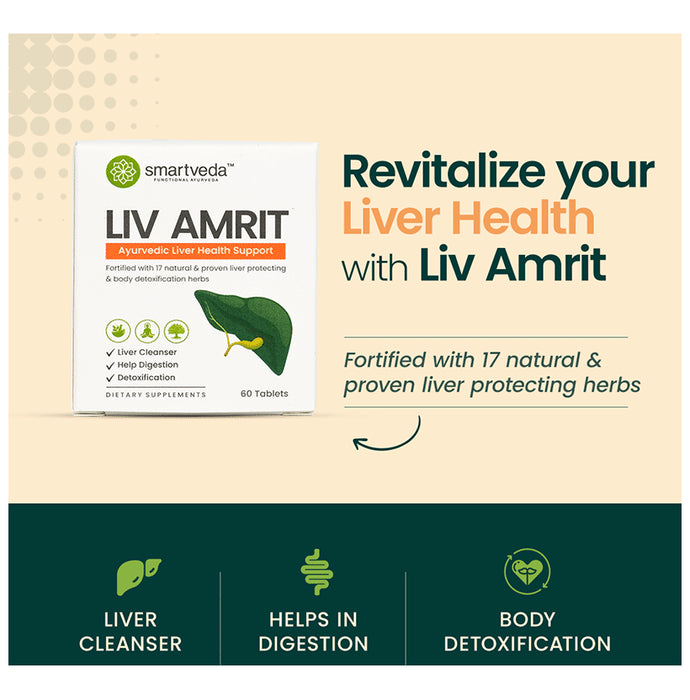 Smartveda Liv Amrit Tablet