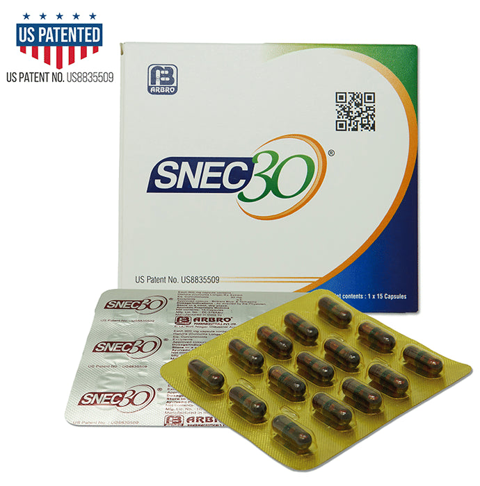 Snec 30 Liquid Turmeric Curcumin Capsule US Patent | Supports Joint, Heart & Brain Health - Classic Derma