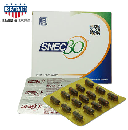 Snec 30 Liquid Turmeric Curcumin Capsule US Patent | Supports Joint, Heart & Brain Health - Classic Derma