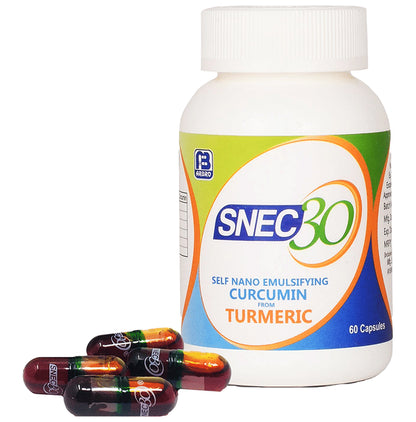 Snec 30 Liquid Turmeric Curcumin Capsule US Patent | Supports Joint, Heart & Brain Health - Classic Derma