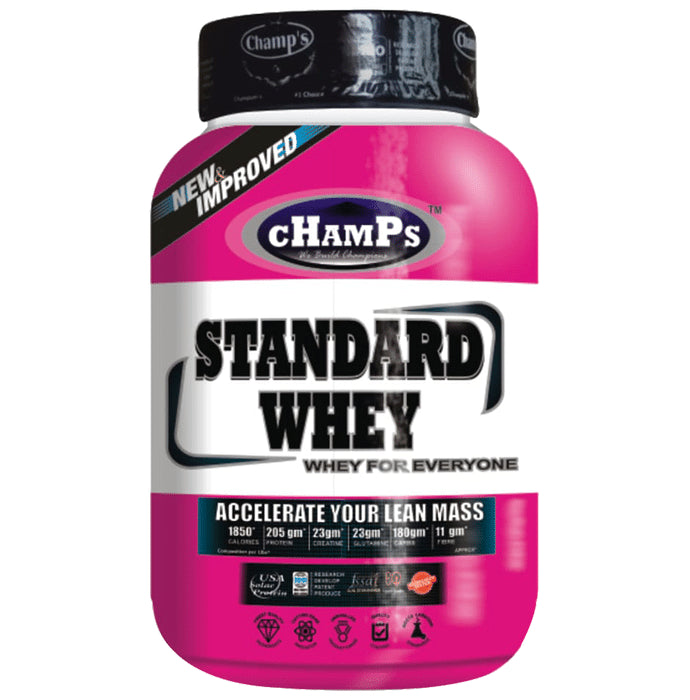 Champs Standard Whey Protein American Ice Cream - Classic Derma