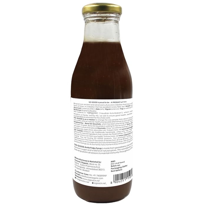 So Good Amla Pulpy Syrup
