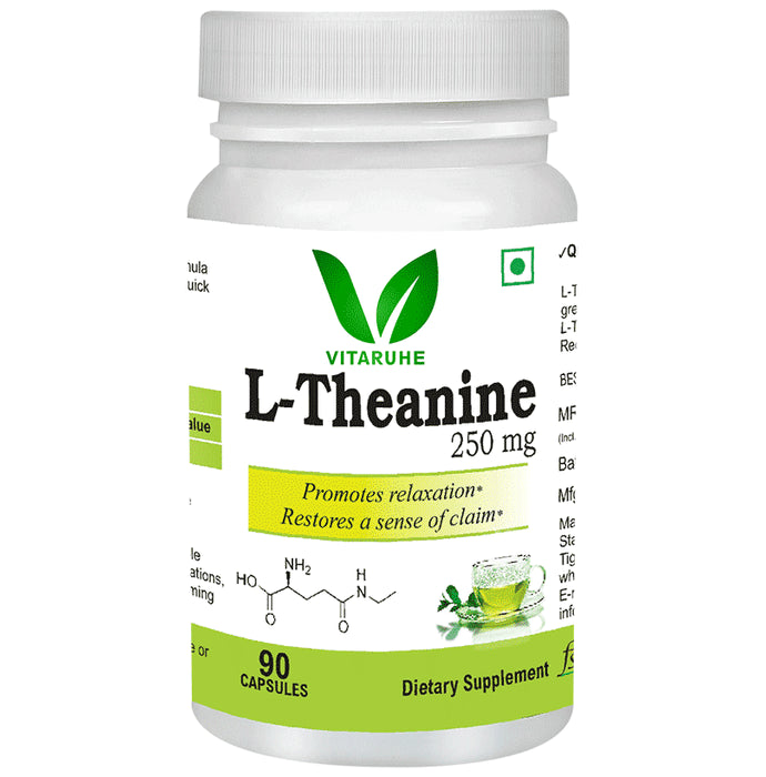 Vitaruhe L-Theanine 250 mg Capsule - Classic Derma