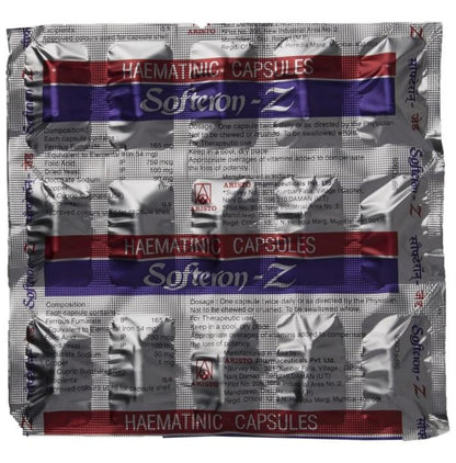 Softeron -Z Haematinic Capsule