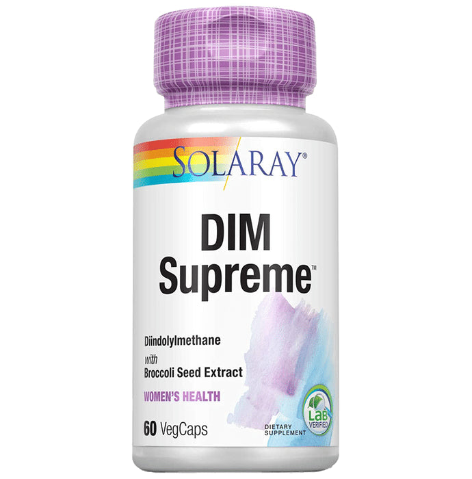 Solaray Dim Supreme Vegcap | For Women's Health - Classic Derma