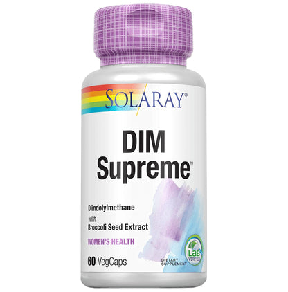 Solaray Dim Supreme Vegcap | For Women's Health - Classic Derma