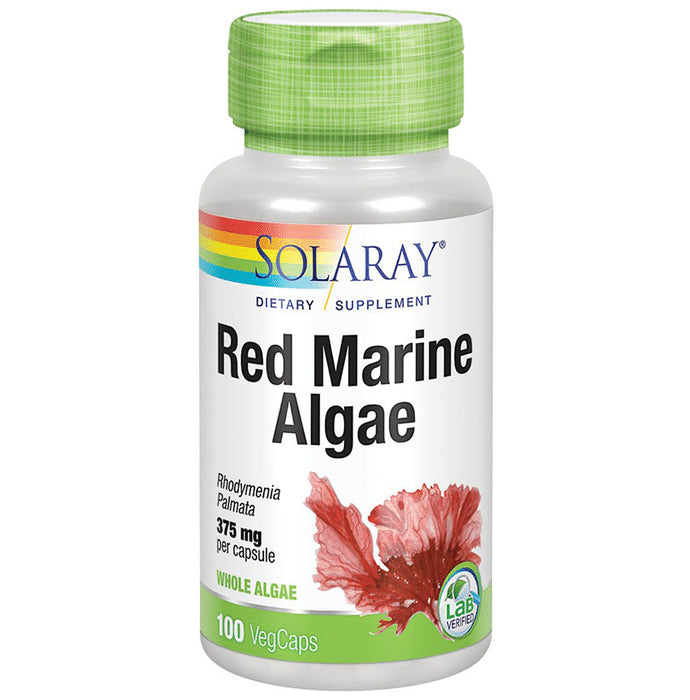 Solaray Red Marine Algae 375mg Vegcap - Classic Derma