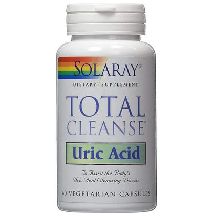 Solaray Total Cleanse Uric Acid Vegetarian Capsule - Classic Derma