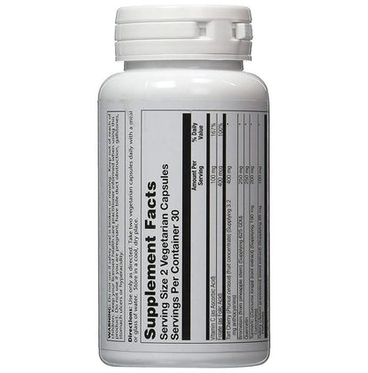 Solaray Total Cleanse Uric Acid Vegetarian Capsule