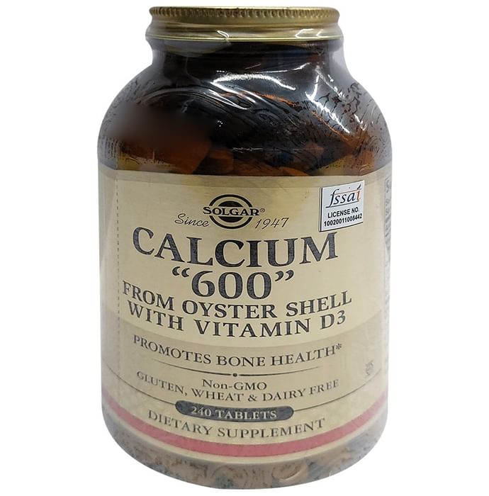 Solgar Calcium 600 Tablet - Classic Derma
