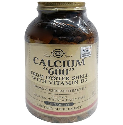 Solgar Calcium 600 Tablet - Classic Derma