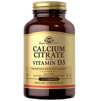 Solgar Calcium Citrate with Vitamin D3 Tablet - Classic Derma