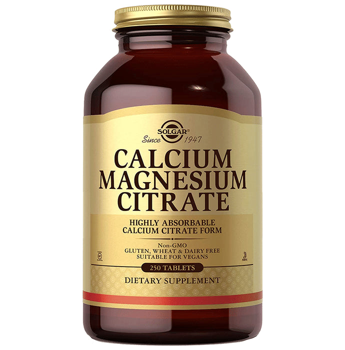 Solgar Calcium Magnesium Citrate Tablet - Classic Derma