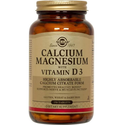 Solgar Calcium Magnesium with Vitamin D3 Tablet - Classic Derma