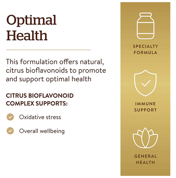Solgar Citrus Bioflavonoid Complex 1000mg Tablet