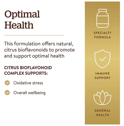 Solgar Citrus Bioflavonoid Complex 1000mg Tablet