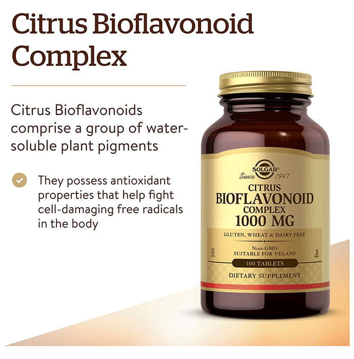 Solgar Citrus Bioflavonoid Complex 1000mg Tablet