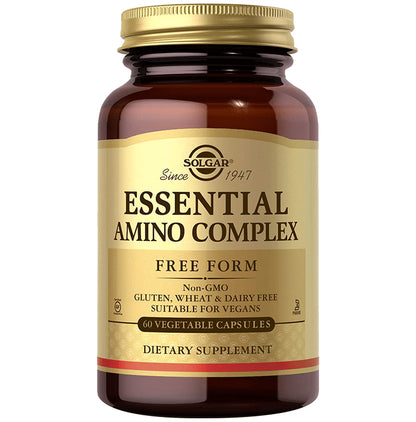 Solgar Essential Amino Complex Vegetable Capsule - Classic Derma