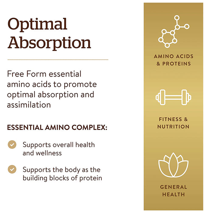 Solgar Essential Amino Complex Vegetable Capsule