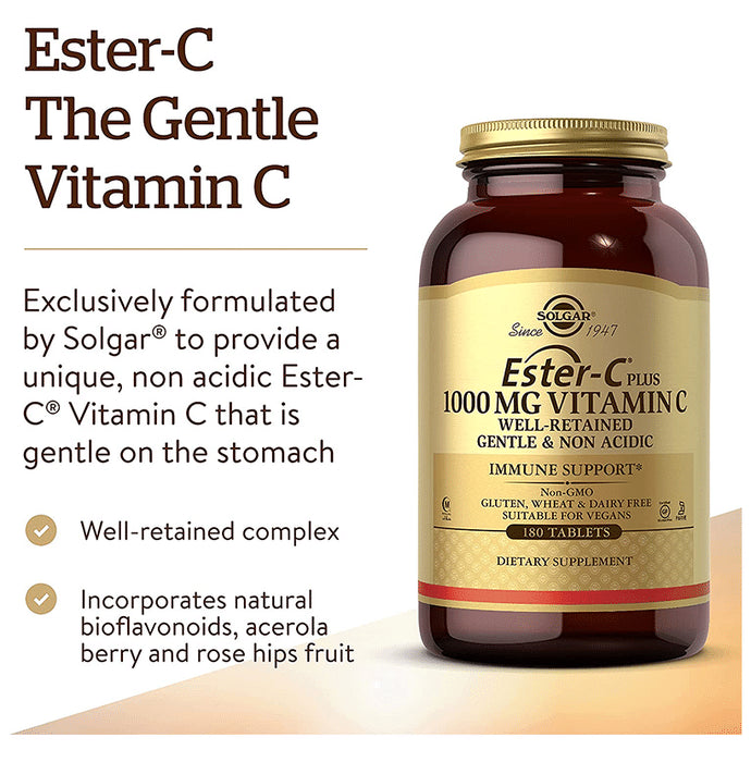 Solgar Ester-C Plus 1000mg Vitamin C Tablet