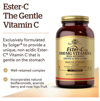 Solgar Ester-C Plus 1000mg Vitamin C Tablet