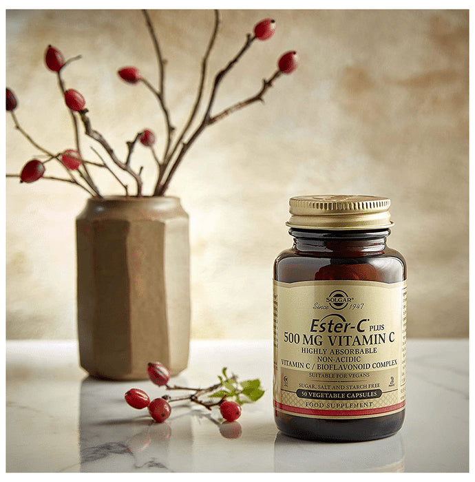 Solgar Ester-C Plus 500mg Vitamin C Vegetable Capsule