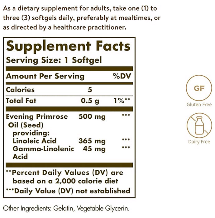 Solgar Evening Primrose Oil