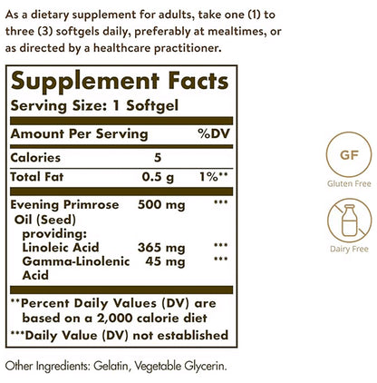 Solgar Evening Primrose Oil