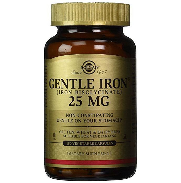 Solgar Gentle Iron 25mg Vegetable Capsule - Classic Derma