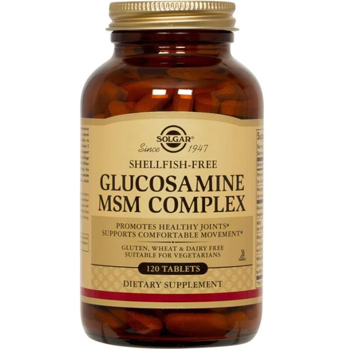 Solgar Glucosamine MSM Complex Tablet - Classic Derma