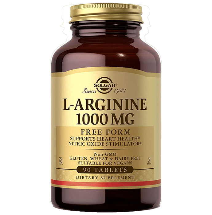 Solgar L-Arginine 1000mg Tablet - Classic Derma
