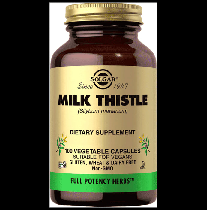 Solgar Milk Thistle Vegetable Capsule - Classic Derma