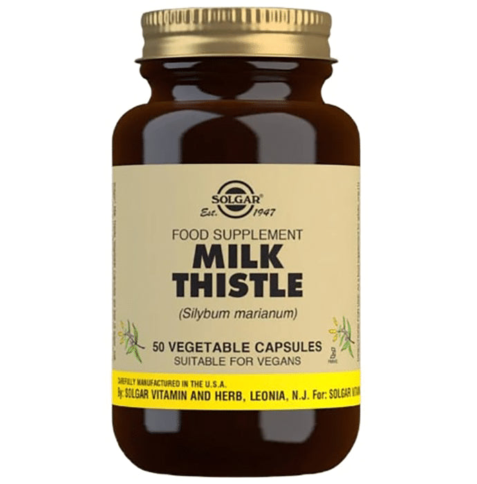 Solgar Milk Thistle Vegetable Capsule - Classic Derma