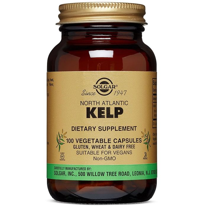 Solgar North Atlantic Kelp Vegetable Capsule - Classic Derma