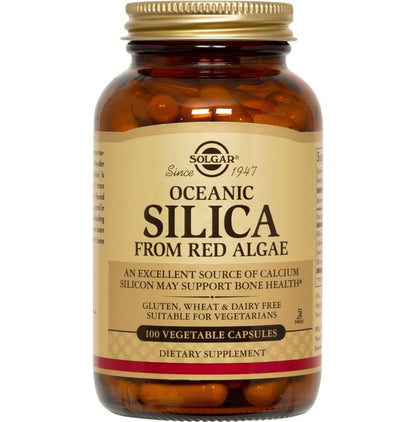 Solgar Oceanic Silica from Red Algae Vegetable Capsule - Classic Derma