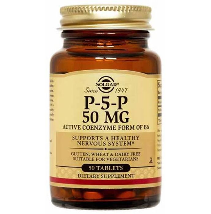 Solgar P-5-P 50mg Tablet - Classic Derma