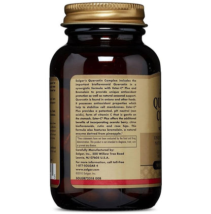 Solgar Quercetin Complex with Ester-C Plus Vegetable Capsule