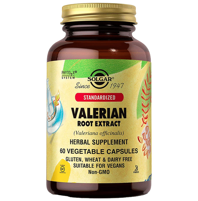 Solgar Standardized Valerian Root Extract Vegetable Capsule - Classic Derma