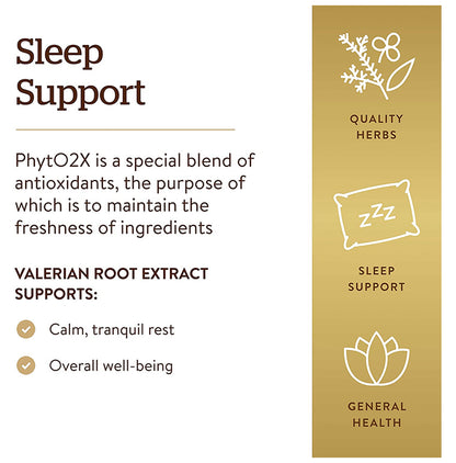 Solgar Standardized Valerian Root Extract Vegetable Capsule