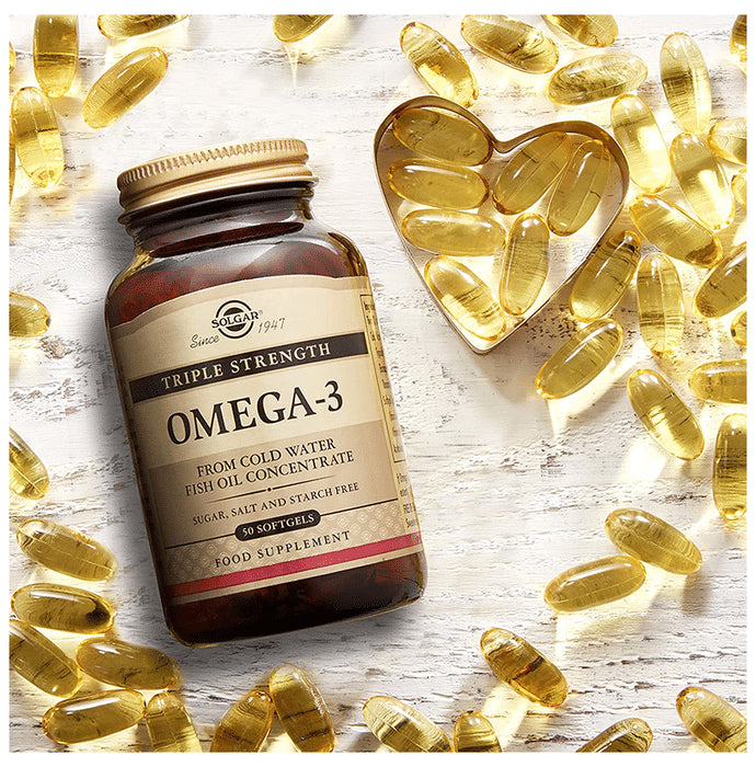 Solgar Triple Strength Omega 3 Softgel