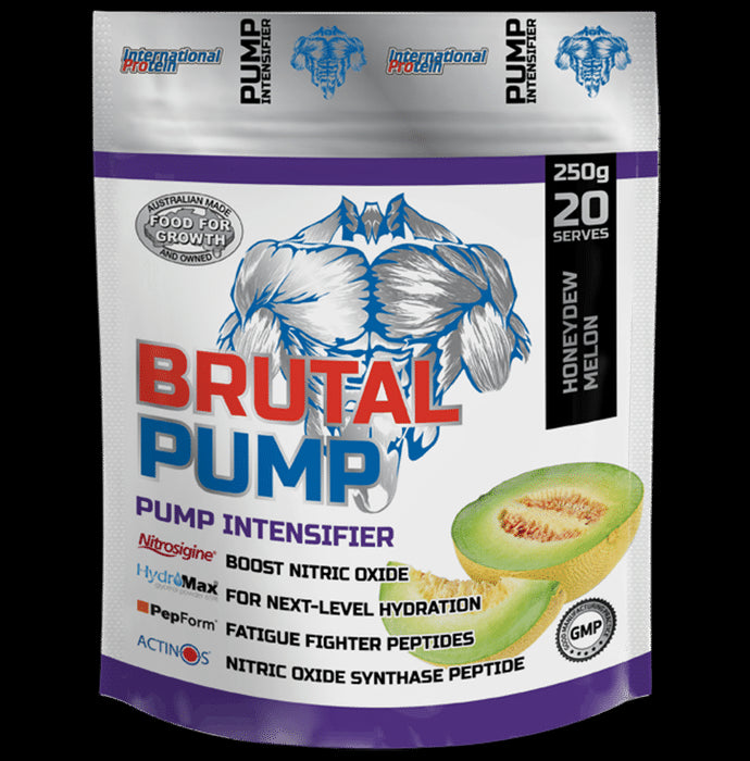 International Protein Brutal Pump Powder Honeydew Lemon - Classic Derma