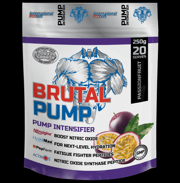 International Protein Brutal Pump Powder Passion Fruit - Classic Derma