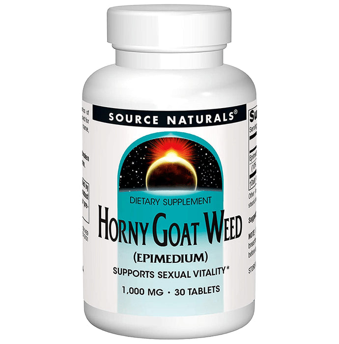 Source Naturals Horny Goat Weed Tablet - Classic Derma