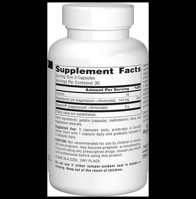 Source Naturals Magtein Capsule