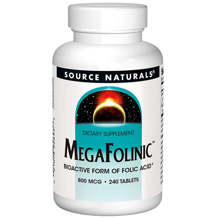 Source Naturals Megafolinic 800mcg Tablet - Classic Derma