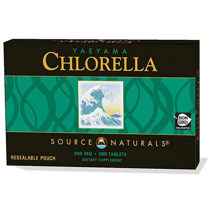 Source Naturals Yaeyama Chlorella 200mg Tablet - Classic Derma