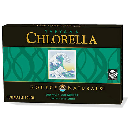 Source Naturals Yaeyama Chlorella 200mg Tablet - Classic Derma