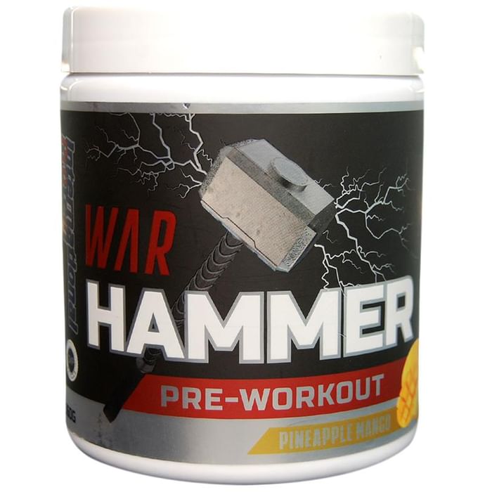 International Protein War Hammer Pre-Workout Pineapple Mango - Classic Derma