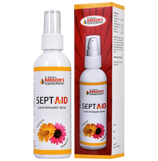 Bakson's Homeopathy Sept Aid Spray - Classic Derma