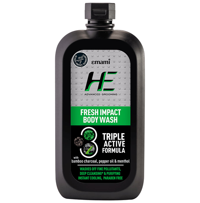 Emami HE Advanced Fresh Impact Body Wash Alcohol Free - Classic Derma